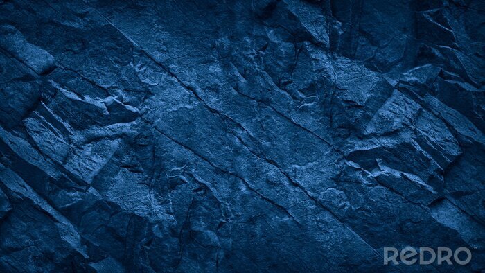 Fotobehang Blauwe muursteen