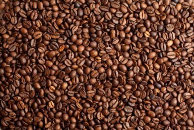 Bonen koffie  die een achtergrond creëren