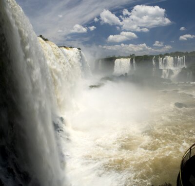 Fotobehang Braziliaanse grote watervallen