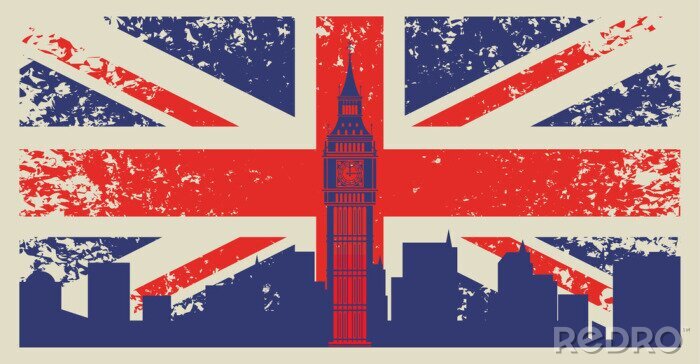 Fotobehang Britse vlag