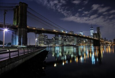 Brooklyn Bridge. New York. Verenigde Staten