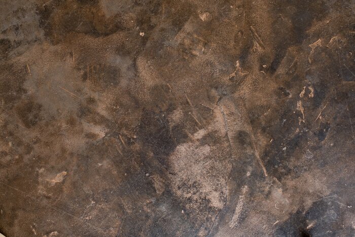 Fotobehang Bruin en beige betonpatroon