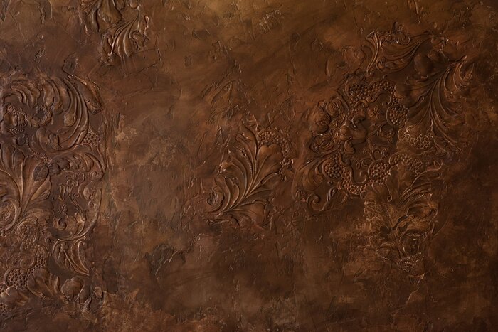 Fotobehang Bruine retro textuur