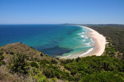 Fotobehang Byron Bay strand in Australië