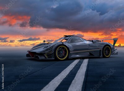 Fotobehang Carscene 133