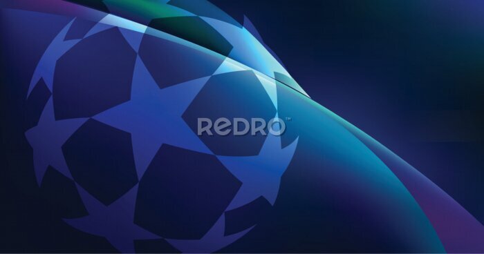 Fotobehang Champions League-beker