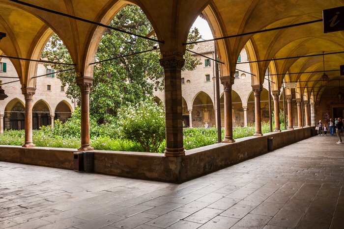 Fotobehang Chiostri della Basilica di Sant'Antonio da Padova, Padova, Veneto, Italië