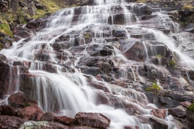 Fotobehang Close-up van de waterval