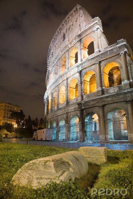 Fotobehang Colosseum Rome