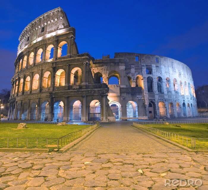 Fotobehang Colosseum, Rome, Italië