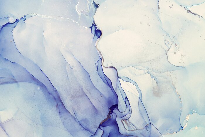 Fotobehang Combinatie van verven