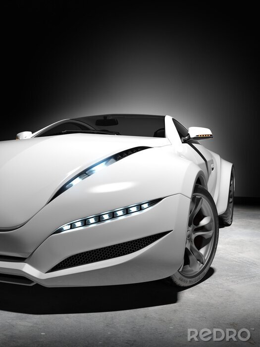 Fotobehang Concept car