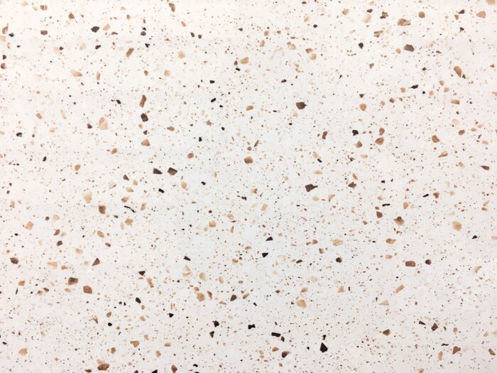 Fotobehang Crèmekleurige terrazzo met fijne steen