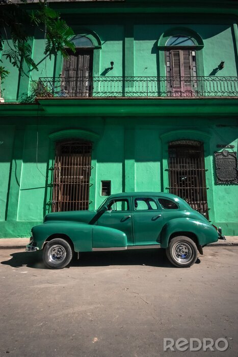Fotobehang Cuba Vintage