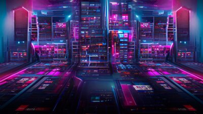 Fotobehang Cybertechnologie