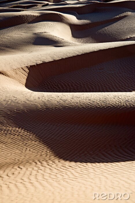 Fotobehang De aard van de Tunesische woestijn