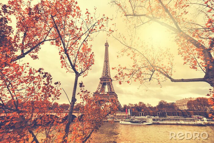 Fotobehang De Eiffeltoren in Parijs