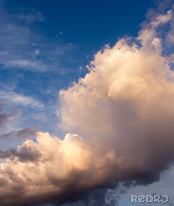 Fotobehang De lucht tijdens de avonduren