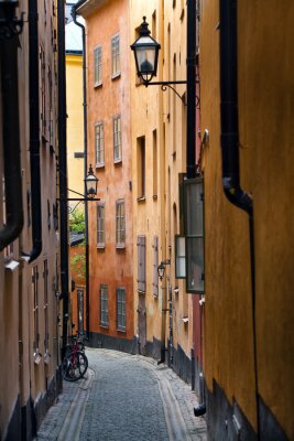 De oude stad, Stockholm, Zweden