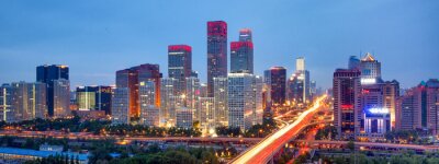 De stadspanorama van Peking