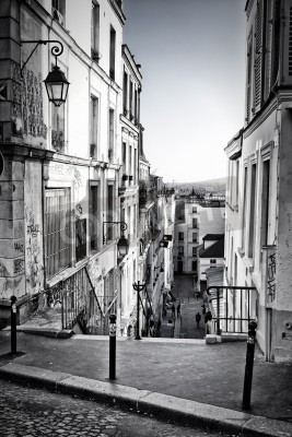 Fotobehang De straatjes van Parijs