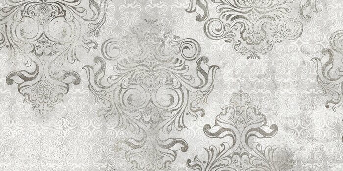 Fotobehang Decoratief patroon in gedempte tinten