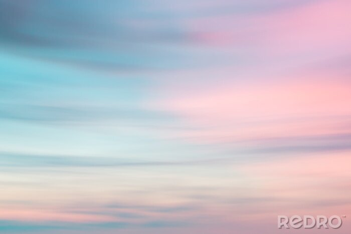 Fotobehang Defocused sunset sky  natural background