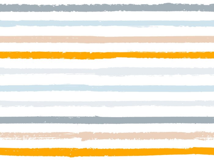 Fotobehang Dessin met onregelmatig geschilderde strepen