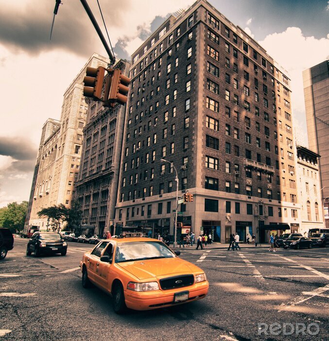 Fotobehang Detail van de architectuur van New York City, Verenigde Staten