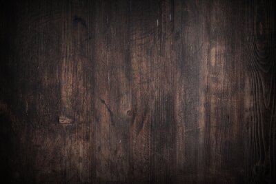 Fotobehang Diepe houten achtergrond