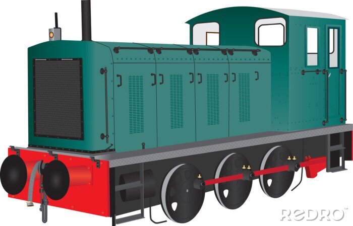 Fotobehang diesel Shunter