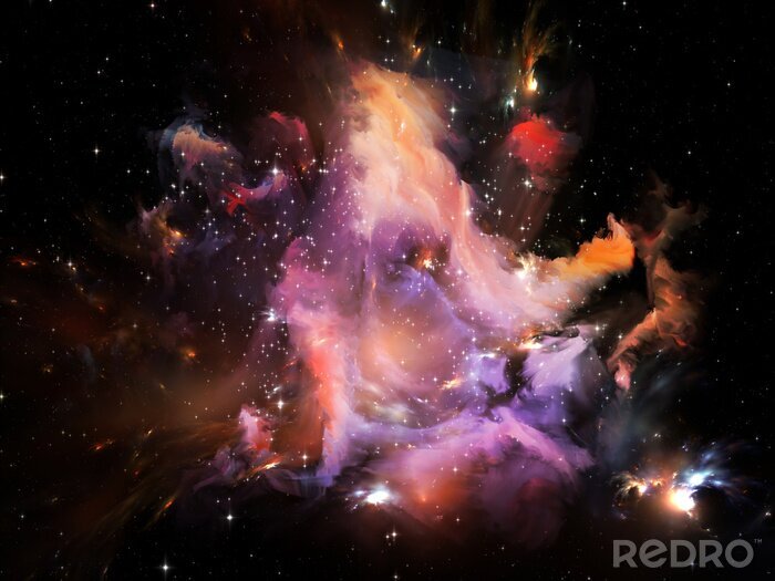 Fotobehang Diversiteit van Universe