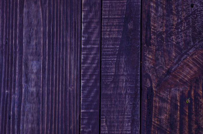 Fotobehang Donkerpaarse planken