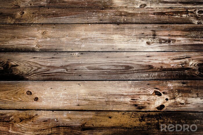 Fotobehang Drewniane tło