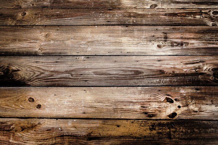 Fotobehang Drewniane tło