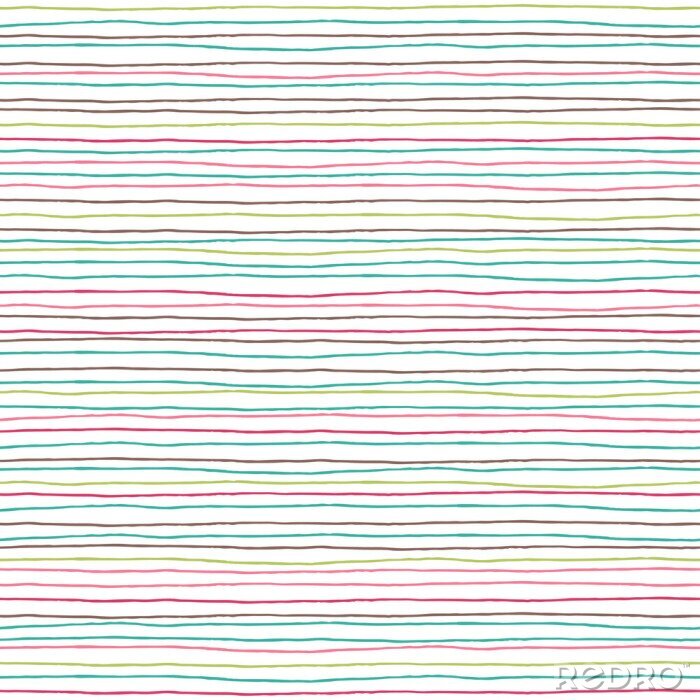 Fotobehang Dun gekleurd strepen patroon
