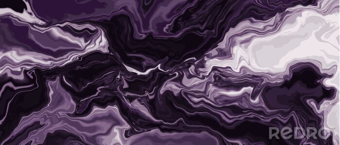 Fotobehang Een abstract oppervlak dat lijkt op paars marmer