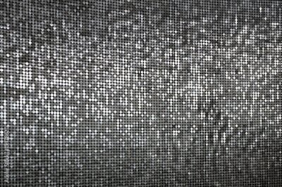Fotobehang Een glinsterende muur van pailletten