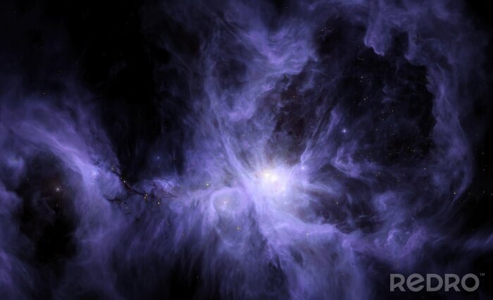 Fotobehang Een nevel in de ruimte