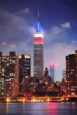 Empire State Building 's nachts