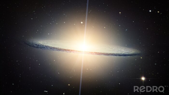 Fotobehang Explosie van galaxy