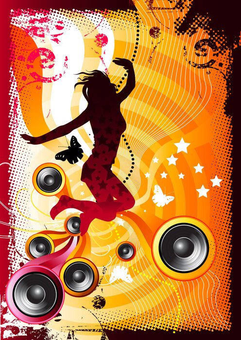 Fotobehang Fell in Love met de Wereld