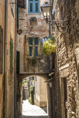 Fotobehang Filetto (Toscane) - Oud dorp