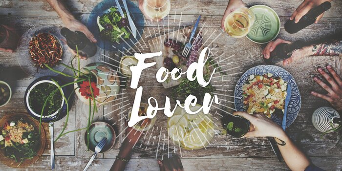 Fotobehang Food Mania Foodie Food Lover Gourmet Cuisine Tasty Delicious Con