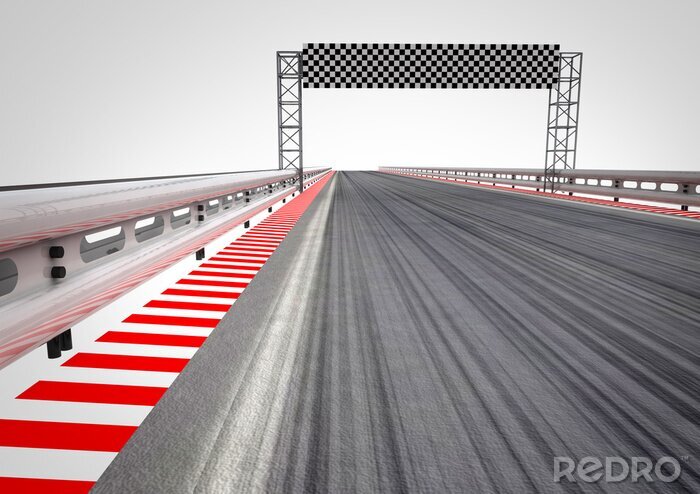 Fotobehang Formule 1 racebaan