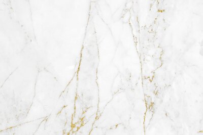 Fotobehang Gebarsten muur van wit marmer