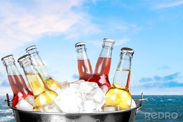 Fotobehang Gekoelde dranken