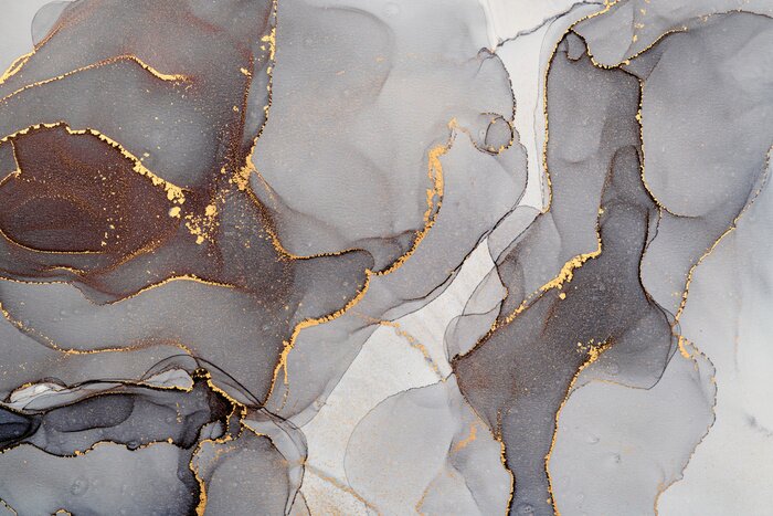 Fotobehang Gemengde grijze verven