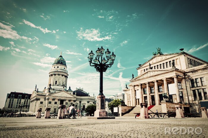 Fotobehang Gendarmenmarkt in Berlijn, Duitsland