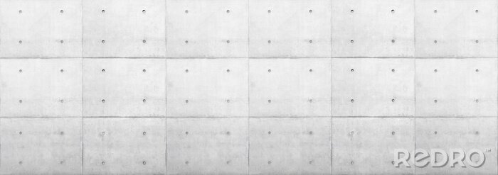 Fotobehang Geometrisch gerangschikte betonnen vierkanten